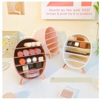 [Có sẵn] Hộp Mini Đựng Mỹ Phẩm Chia Ngăn Để Bàn