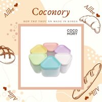 [Có Sẵn] Hộp Trữ Thức Ăn Coconory Hàn Quốc / Set 3 Hộp Đựng Đồ Ăn Dặm Cho Bé