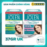 [CÓ SẴN] Kem Tẩy Màu Lông Jolen 37gr - Anh/ UK (Kem Làm Nhạt Màu Lông/ Kem Nhuộm Lông Mày)