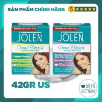 [CÓ SẴN] Kem Tẩy Màu Lông Jolen 42gr - Mỹ/ USA (Kem Làm Nhạt Màu Lông/ Kem Nhuộm Lông Mày)