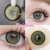 CÓ SẴN  Kính áp tròng mẫu Crystal Green, có từ 0-8 độ [ KHÔNG BÁN LỆCH ĐỘ ]