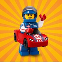 [CÓ SẴN - LIKENEW] LEGO - Nhân vật Lego Race Car Guy - Series 18 LEGO Minifigure REAL