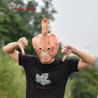 (Có sẵn) Mặt Nạ Ngón Tay Thối Vui Nhộn Bằng Cao Su Mặt Nạ Hoá Trang Halloween