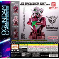 [CÓ SẴN] Mô Hình Gashapon MS Mechanical Bust 05 Gundam Exia + LED [Trans-Am Color]