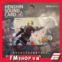 (CÓ SẴN) MÔ HÌNH HENSHIN SOUND CARD KIVA