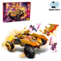 [Có sẵn] Mô hình lắp ráp Lego Ninjago 60014 71769 Cole’s Dragon Cruiser - Đồ chơi xếp hình Xe địa hình rồng của Cole