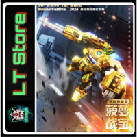 [CÓ SẴN] Mô hình lắp ráp Thơm Giác Đấu Limited Metallic Ver - Robot trái cây - Biến đổi 2 dạng