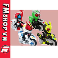 (CÓ SẴN) MÔ HÌNH NHÂN VẬT KAMEN RIDER SD MOTOCYCLE ZERO ONE/KABUTO/DEN O/DOUBLE