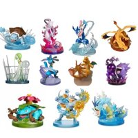 [Có sẵn] Mô Hình Pokemon Huyền Thoại Hiệu Ứng Skill Đặc Biệt, Pikachu, Lizardo, Cao 17cm, Mô Hình Decor Trang Trí