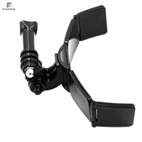 Có sẵn Mũ bảo hiểm toàn mặt Giá đỡ cằm cho Hero 11 10 9 8 7 DJI Insta360 Dây đeo máy ảnh Có thể gập lại Mặt trước cằm gắn phụ kiện phong cách mới