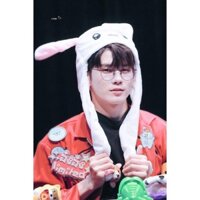 (Có sẵn) Mũ tai thỏ Kpop, mũ thỏ bóp bơi siêu xinh
