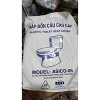 [CÓ SẴN] Nắp bồn cầu thông thường nhựa trắng loại tốt