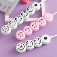 (Có Sẵn) Ổ Cắm Điện Thông Minh Đa Tính Năng Hình Cây Kẹo Kéo Chống Giật Điện Hàng Siêu Dễ Thương