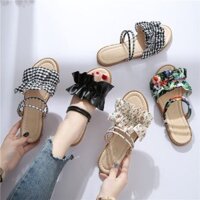 [CÓ SẴN, Order] Dép / Giày Sandal ULZZANG Bèo Đế Thấp (ẢNH THẬT CUỐI)