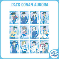 [Có sẵn] Pack thẻ nhân phẩm Thám Tử Conan Aurora card chính hãng - gói thẻ Detective Conan Animesky