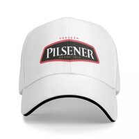 Có sẵn Pilsener logo Mũ Bóng Chày Nam Nữ Thời Trang Mũ Polyester Unisex Snapback Thể Thao Ngoài Trời Có Thể Điều Chỉnh Mũ Gol