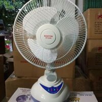 (CÓ SẴN) QUẠT SẠC CÓ ĐÈN ĐA CHỨC NĂNG KENTOM KT9300