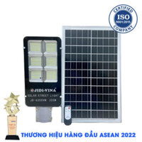 [Có sẵn] [Rẻ vô địch] Đèn Đường 300W Năng Lượng Mặt Trời JD-6300VN 8 Pin Tấm Pin