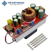 [Có sẵn] [Rẻ vô địch] Mạch tăng áp Boost DC-DC 1500W 30A kèm quạt tản nhiệt - thegioimodule