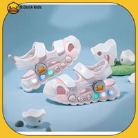 [Có Sẵn] Sandal Nhấp Nháy Đèn [Bduck Chính Hãng Đủ Size] Cho Bé Trai Và Bé Gái,Chống Trượt,Đế Mềm,Họa Tiết Vịt Siêu Xinh
