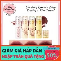 [Có Sẵn] Son Tint Bóng Mini Romand Juicy Lasting x Line Friends xịn