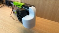 Có sẵn Thẻ đồ họa Tesla Tesla Quạt làm mát Turbo sửa đổi Hình chữ U Thích hợp cho M40 P100 K80 V100