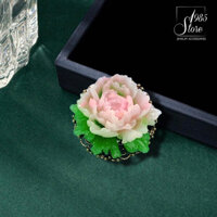 [Có sẵn] [Thiết Kêz Riêng] [Ảnh thật] Ghim cài áo hình hoa sen risen cao cấp