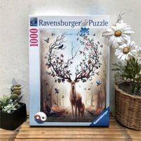 (Có sẵn) Tranh ghép hình 1000 mảnh  "Magical deer", Ravensburger