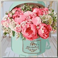 【CÓ SẴN】💥 Tranh Tô Màu Số Hóa  💥 Giá rẻ 💥 Đã căng khung DIY - 【HO41 Hoa jadorr】