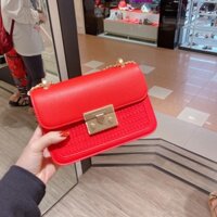 [CÓ SẴN] túi charles&keith pickstore Sing màu đỏ