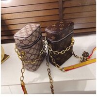 CÓ SẴN - Túi hộp chữ nhật đứng họa tiết GC - LV