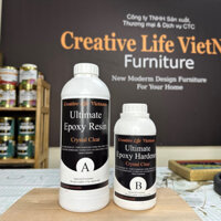 (Có sẵn) Ultimate Epoxy Resin 1,2kg - Nhựa đổ khối 3D (Creative Life Vietnam)