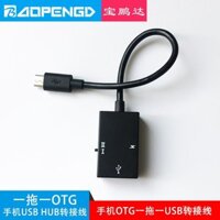 Có sẵn với công tắc và nguồn điện Type-C kết nối điện và dữ liệu đồng thời OTG cho điện thoại di động ổ flash USB