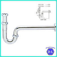 [CÓ SẴN] Xi phông xả chậu lavabo điều chỉnh được, thoát nước lavabo, bộ xả lavabo INOX - CWT030/CWT030L