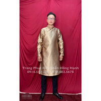 (Có sẵn)Áo dài cách tân nam vải dày dặn