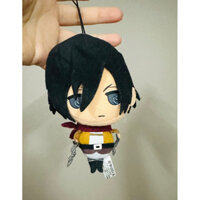 [có sẵn]Attack on Titan / Shingeki no Kyojin - Mikasa Ackerman - Plush Strap