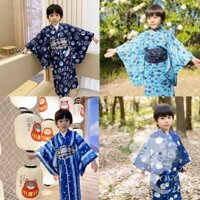 (có sẵn)Bộ áo Kimono, Yukata cho bé trai (nhiều mẫu)
