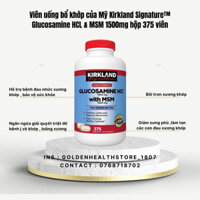 (CÓ SẴN)Glucosamine Kirkland 375 Viên Uống Bổ Khớp Cam Kết Chính Hãng