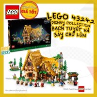[CÓ SẴN]LEGO 43242 BẠCH TUYẾT VÀ BẢY CHÚ LÙN Snow White and the Seven Dwarfs' Cottage 43242 0938BRICKS