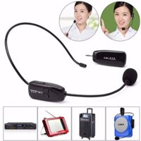 (CÓ SHIP HỎA TỐC) MICRO KHÔNG DÂY DÙNG CHO MÁY LOA TRỢ GIẢNG AIWALW UF-9 ĐEO TAI ĐEN