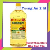 [Có Sỉ Thùng /6 bình] Dầu ăn thực vật Tường An Cooking Oil can 2 lít
