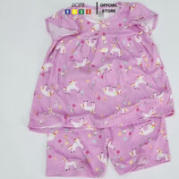 [CÓ SIZE ĐẠI] Bộ Cotton Thun Cao Cấp Cánh Tiên Phối Babydoll Cho Bé  HM114 Homikids