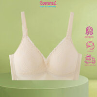 [CÓ SIZE LỚN 40, 42] Áo Ngực Speranza Không Gọng, Mút Mỏng 0.3cm, Phối Ren Mềm Mại- SPA3152SH