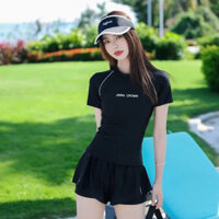 [Có size lớn] Bikini đồ bơi nữ đi biển 2 mảnh năng động,Quần Bo Đai 2 Lớp Kín Đáo BIKINI MANILA QBD01