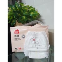 [CÓ TEM Tã/Bỉm Quần HomeBaby Natural Cotton nội địa Trung L39/XL36/XXL33