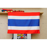 Cờ Thái Lan (Thailand) | In 2 mặt | Vải Kate cao cấp | May -  In Cờ (Quốc kỳ) các nước theo kích thước yêu cầu