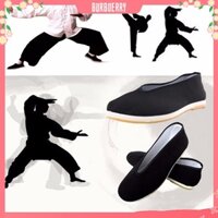 (Cổ Thấp) Giày vải tập Thái cực quyền phong cách Trung Hoa cho nam/ Giày Tập Võ Kungfu