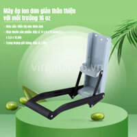 Có thể bán buôn 16oz Máy pha chế treo tường Có thể nghiền Máy nghiền Bia Soda Lon Dụng cụ tái chế nghiền Virgina056 Hàng giao ngay