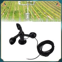 Có thể bán buôn Cảm biến máy đo gió Tốc độ gió Cup với cáp chống nước 8M Lỗ gắn 4cm GB