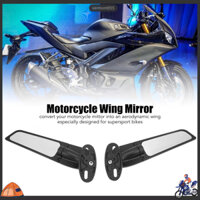 Có thể bán buôn Gương chiếu hậu xe máy Nhôm có thể xoay 360 độ điều chỉnh gió cho R15 Vermont055 Hàng giao ngay